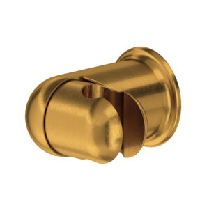 Riobel Wall Mount Handshower Holder In Brushed Gold