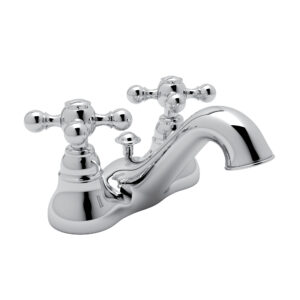 ROHL Arcana™ Two Handle Centerset Lavatory Faucet In Polished Chrome