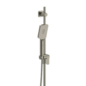 Riobel Handshower Set With 36″ Slide Bar and 4-Function Handshower In Brushed Nickel