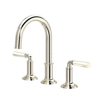ROHL San Giovanni™ Widespread Lavatory Faucet With C-Spout In Polished Nickel