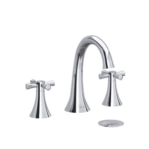 Riobel Edge™ Widespread Lavatory Faucet In Chrome