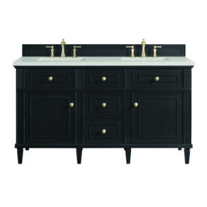 Lorelai 60" Double Vanity, Black Onyx