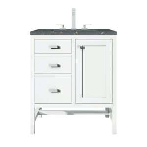 Addison 30" Single Vanity, Glossy White