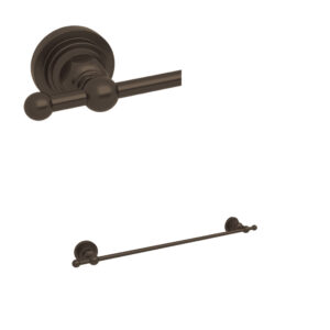 ROHL San Giovanni™ 18″ Towel Bar In Tuscan Brass