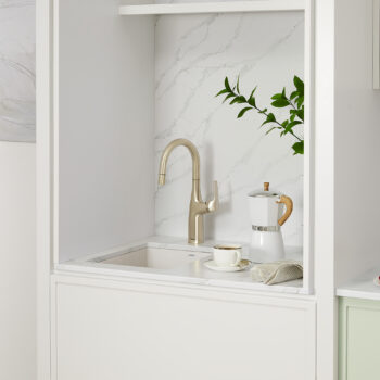 Blanco Precis SILGRANIT 13" Undermount Bar Sink - Soft White - Image 3