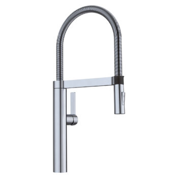 Blanco Blancoculina Semi-Pro Pull-Down Dual-Spray Kitchen Faucet 2.2 GPM - Classic Steel