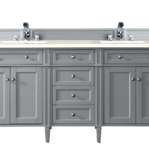 Brittany 72" Double Vanity, Urban Gray