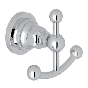 ROHL San Giovanni™ Double Robe Hook In Polished Chrome