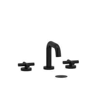 Riobel Riu™ Widespread Lavatory Faucet With U-Spout In Black