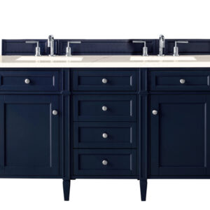 Brittany 60" Double Vanity, Victory Blue