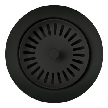 Blanco Color-Coordinated Metal Disposal Flange - Coal Black