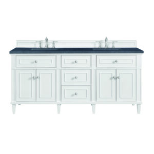 Lorelai 72" Double Vanity, Bright White