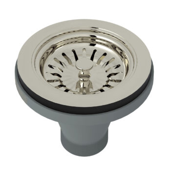 ROHL Basket Strainer In Polished Nickel