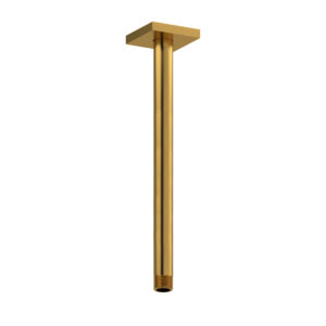 Riobel 12″ Ceiling Mount Shower Arm In Brushed Gold