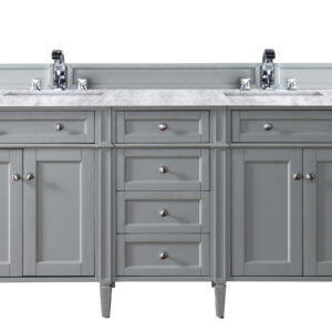 Brittany 72" Double Vanity, Urban Gray