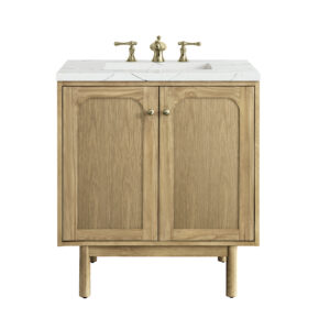 Laurent 30" Single Vanity, Light Natural Oak