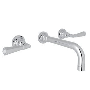 ROHL San Giovanni™ Wall Mount Lavatory Faucet Trim In Polished Chrome