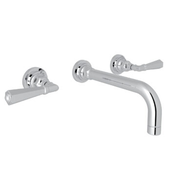 ROHL San Giovanni™ Wall Mount Lavatory Faucet Trim In Polished Chrome