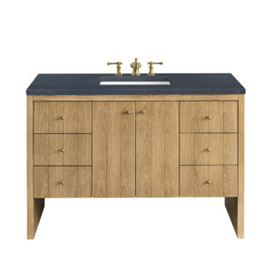 Hudson 48" Single Vanity, Light Natural Oak
