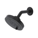 Riobel 5" 6-Function Showerhead With Arm In Black