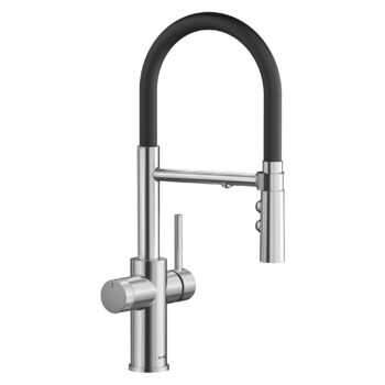 Blanco Catris Flexo Filter-Ready Semi-Pro Pull-Down Dual-Spray Kitchen Faucet 1.5 GPM - PVD Steel
