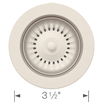 Blanco Color-Coordinated Metal Disposal Flange - Soft White - Image 3
