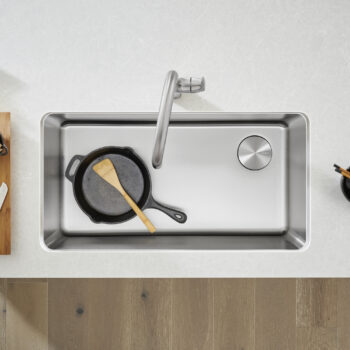 Blanco Formera 33" Super Single Undermount Stainless Steel Kitchen Sink - Image 5
