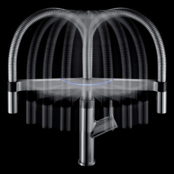 Blanco Solenta Senso Pull-Down Dual-Spray Kitchen Faucet 1.5 GPM - PVD Steel - Image 11