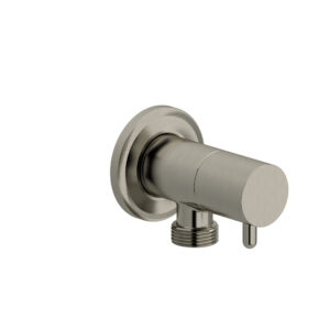 Riobel Handshower Outlet With Integrated Volume Control In Brushed Nickel