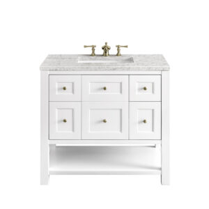 Breckenridge 36" Single Vanity, Bright White