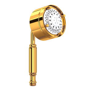 ROHL 4″ 5-Function Handshower In Italian Brass