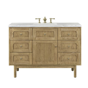 Laurent 48" Single Vanity, Light Natural Oak