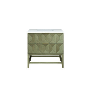 Emmeline 36″ Single Vanity, Pebble Oak