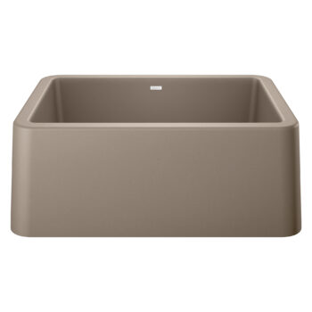 Blanco Ikon SILGRANIT 27" Single Bowl Apron-Front Farmhouse Sink - Truffle