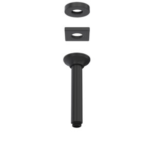 ROHL 7″ Ceiling Mount Shower Arm In Matte Black