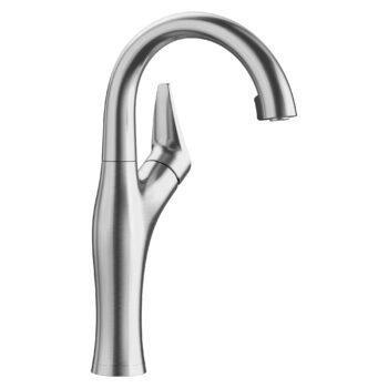Blanco Artona Pull-Down Dual-Spray Bar Faucet 1.5 GPM - PVD Steel