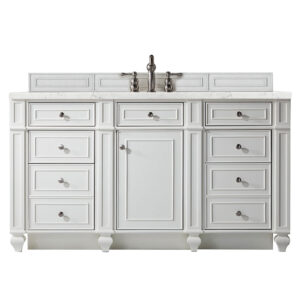 Bristol 60" Single Vanity, Bright White