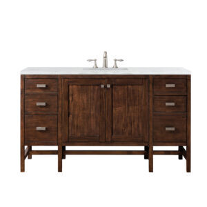 Addison 60" Single Vanity, Mid-Century Acacia