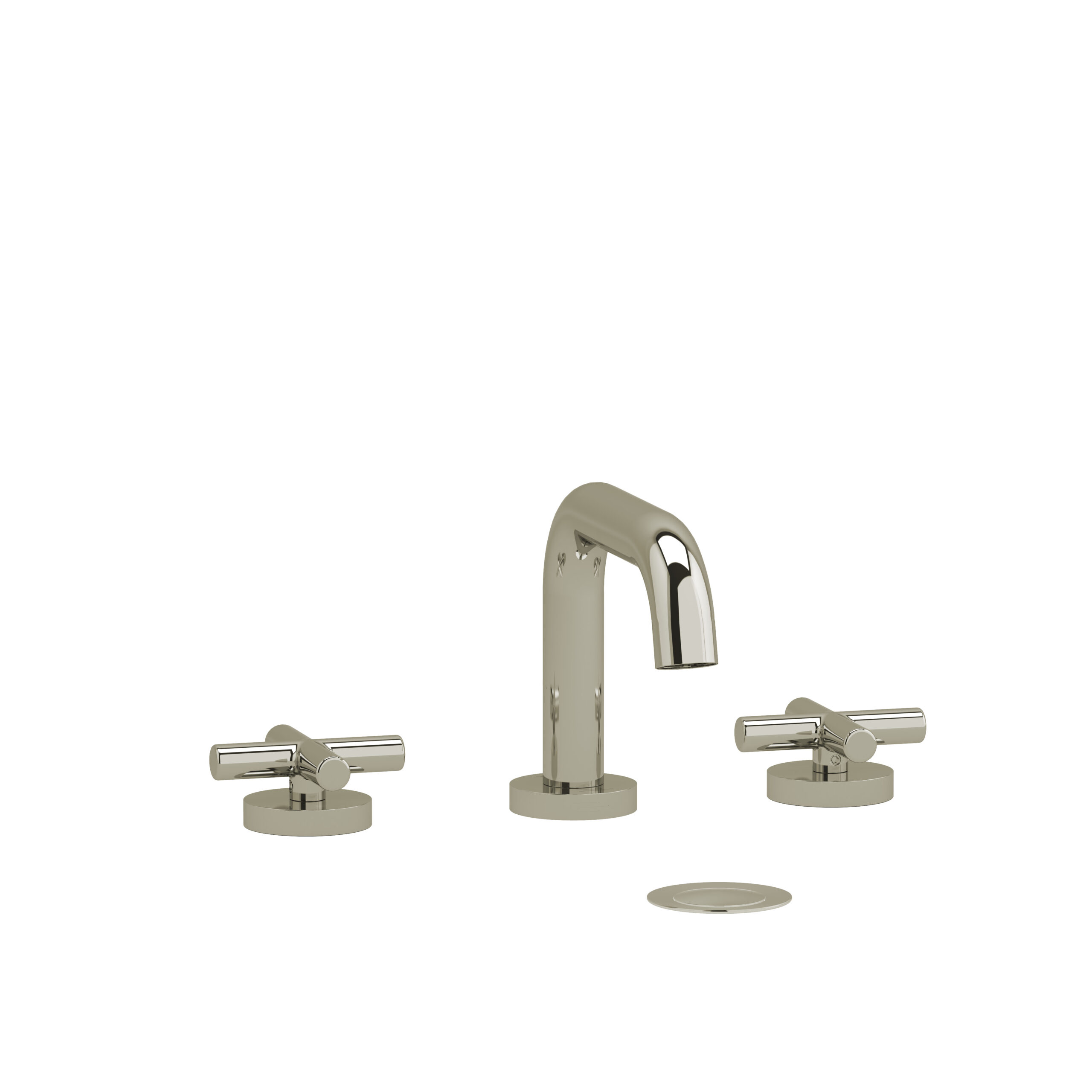 Riobel Riu™ Widespread Lavatory Faucet With U-Spout In Polished Nickel