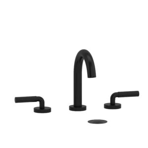 Riobel Riu™ Widespread Lavatory Faucet With C-Spout In Black