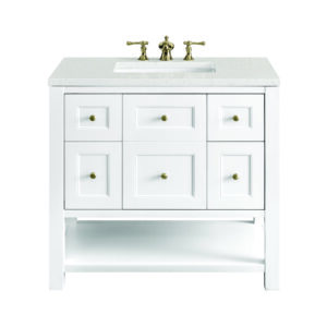 Breckenridge 36" Single Vanity, Bright White