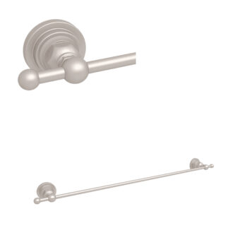ROHL San Giovanni™ 24" Towel Bar In Satin Nickel