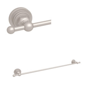 ROHL San Giovanni™ 24″ Towel Bar In Satin Nickel