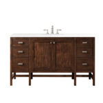 Addison 60" Single Vanity, Mid-Century Acacia