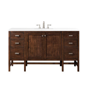 Addison 60″ Single Vanity, Mid-Century Acacia