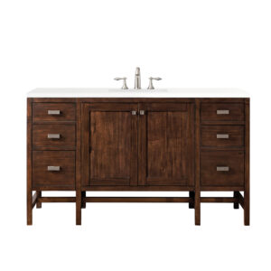 Addison 60″ Single Vanity, Mid-Century Acacia
