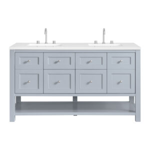 Breckenridge 60″ Double Vanity, Serenity Blue
