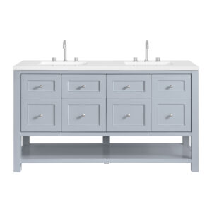 Breckenridge 60″ Double Vanity, Serenity Blue