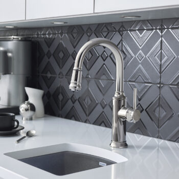 Blanco Empressa Pull-Down Bar Faucet 1.5 GPM - Chrome - Image 2