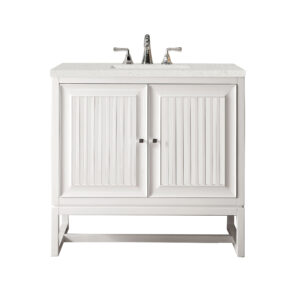 Athens 36" Single Vanity, Glossy White
